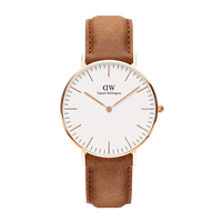 Orologio Daniel Wellington Donna Classic Durham in Acciaio placcato oro rosa DW00100111 - DW00100111